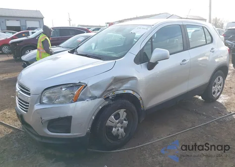 2015 Chevrolet Trax 1Ls from USA, damaged, VIN KL7CJKSB4FB121080
